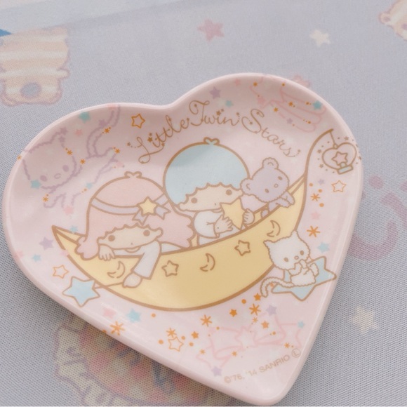 Sanrio Little Twin Stars Small Mini Plate - Picture 4 of 7